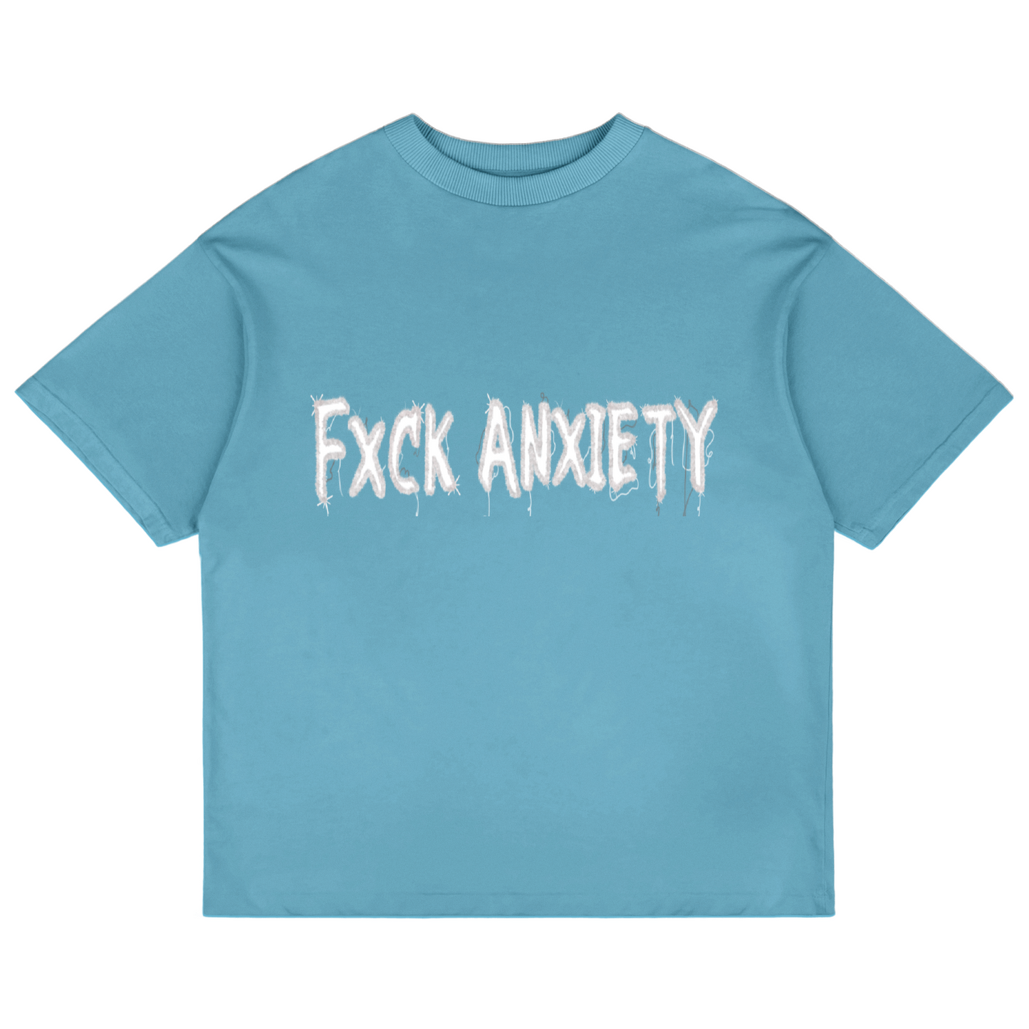 FXCK ANXIETY OVERSIZED T-SHIRT