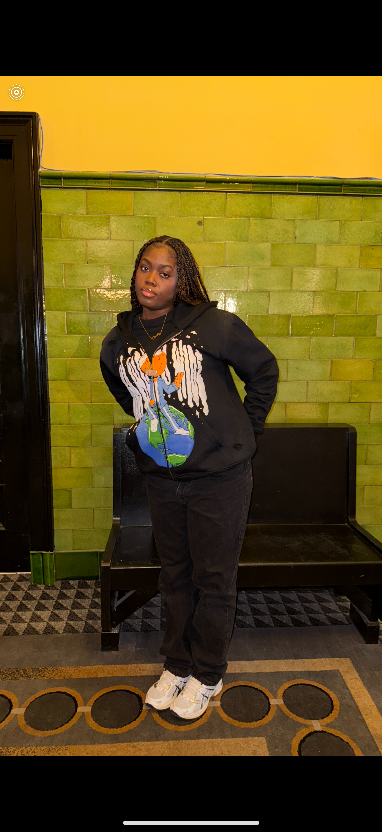 FXK WRLD WIDE ZIP UP HOODIE
