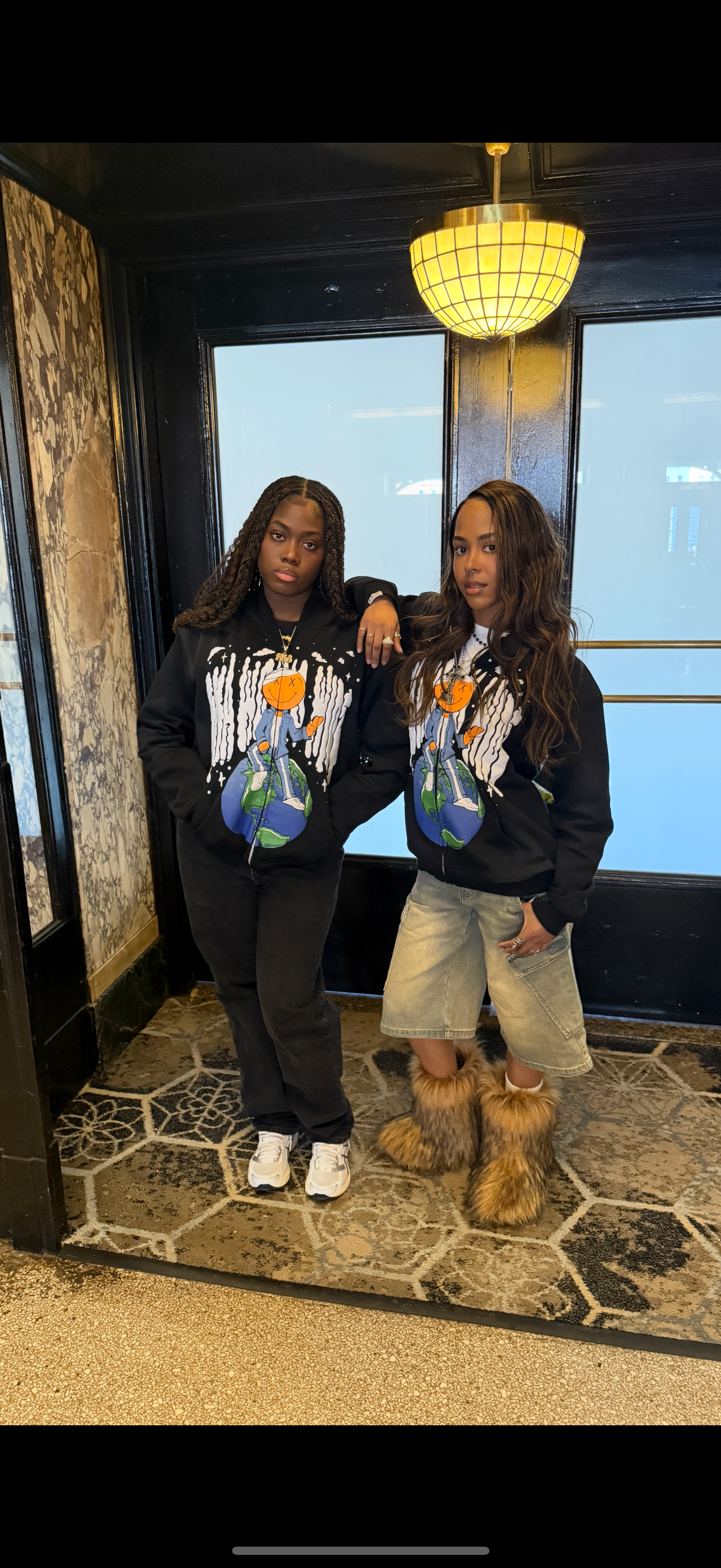FXK WRLD WIDE ZIP UP HOODIE