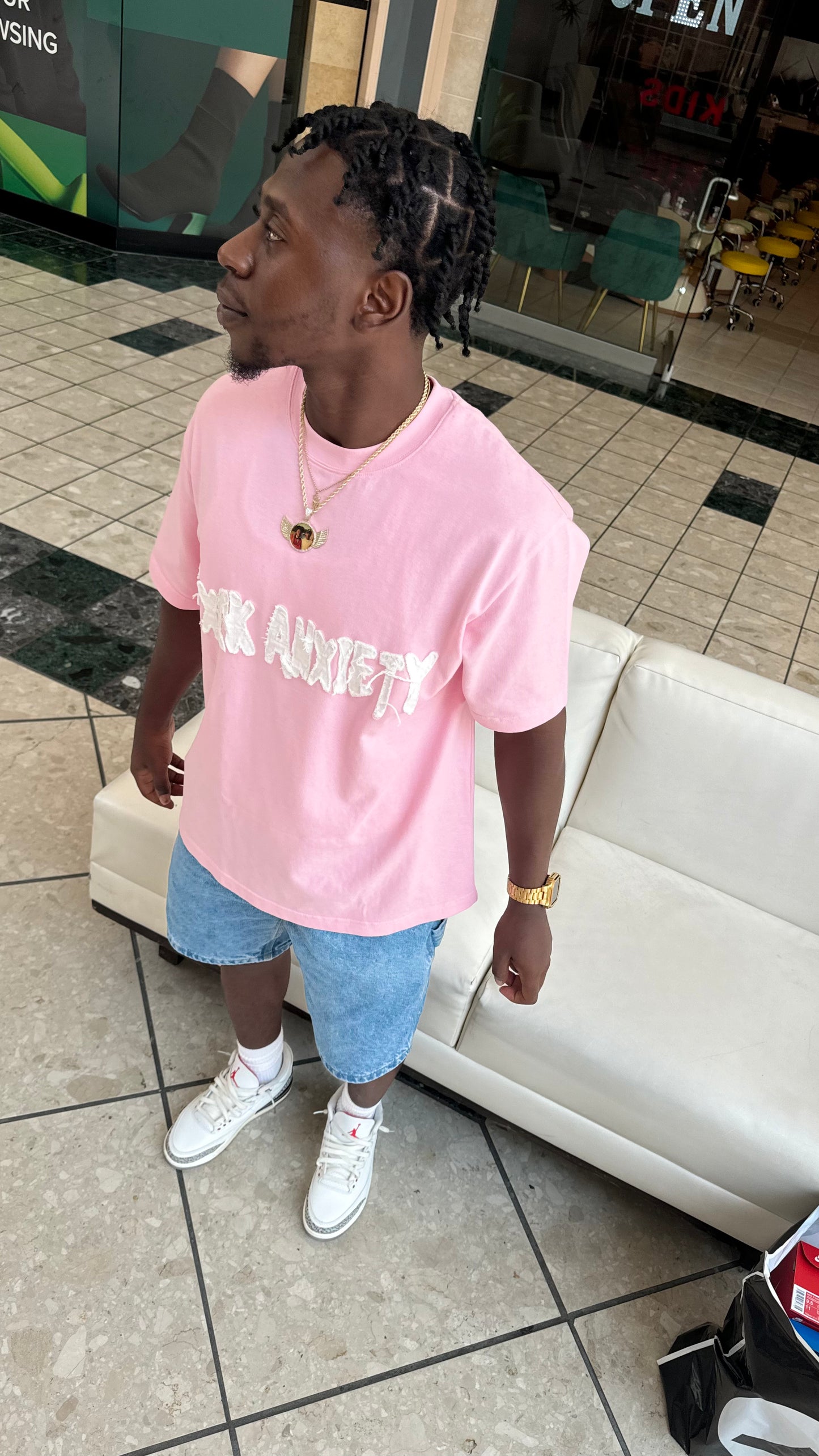 FXCK ANXIETY OVERSIZED T-SHIRT