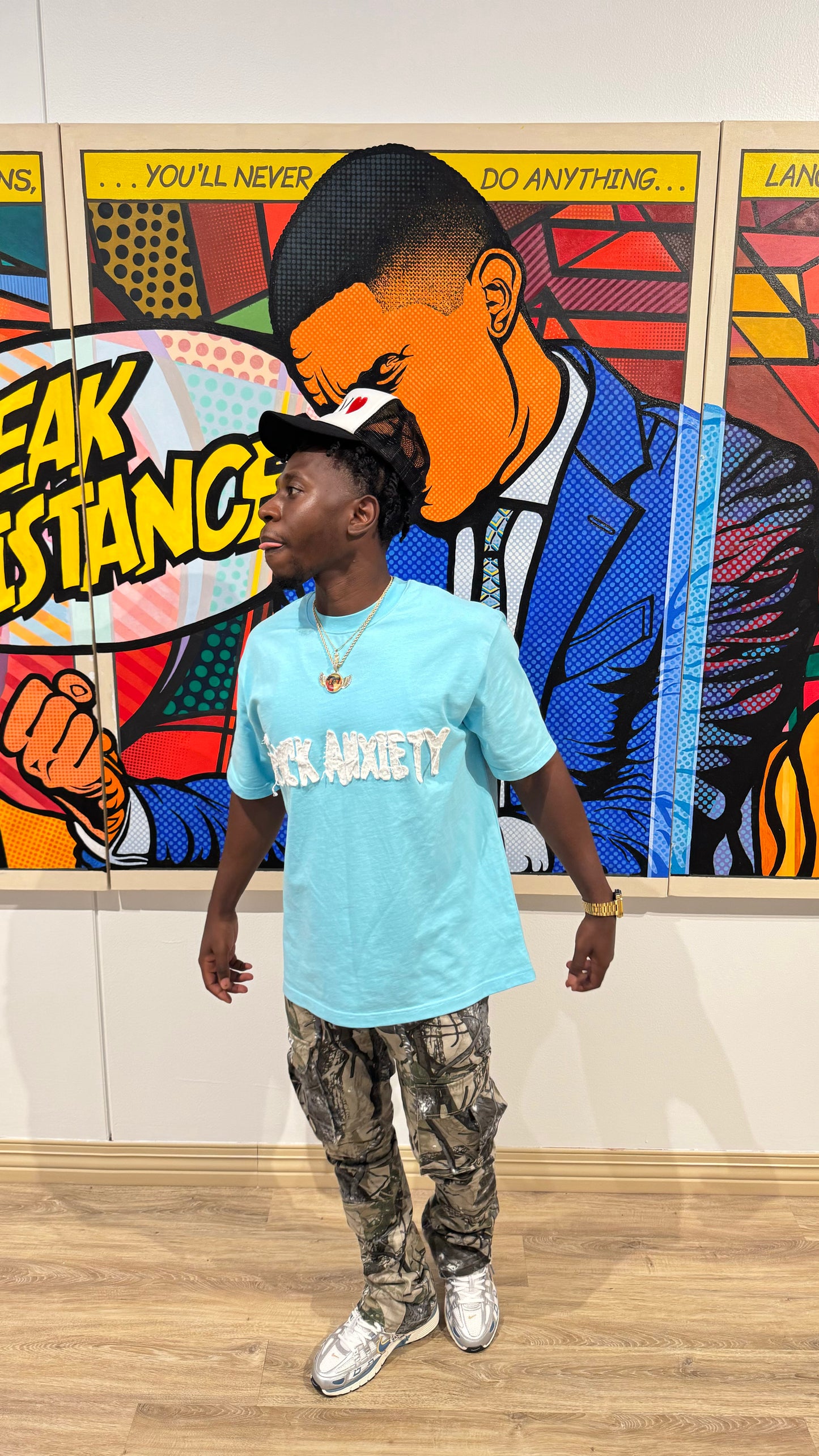 FXCK ANXIETY OVERSIZED T-SHIRT