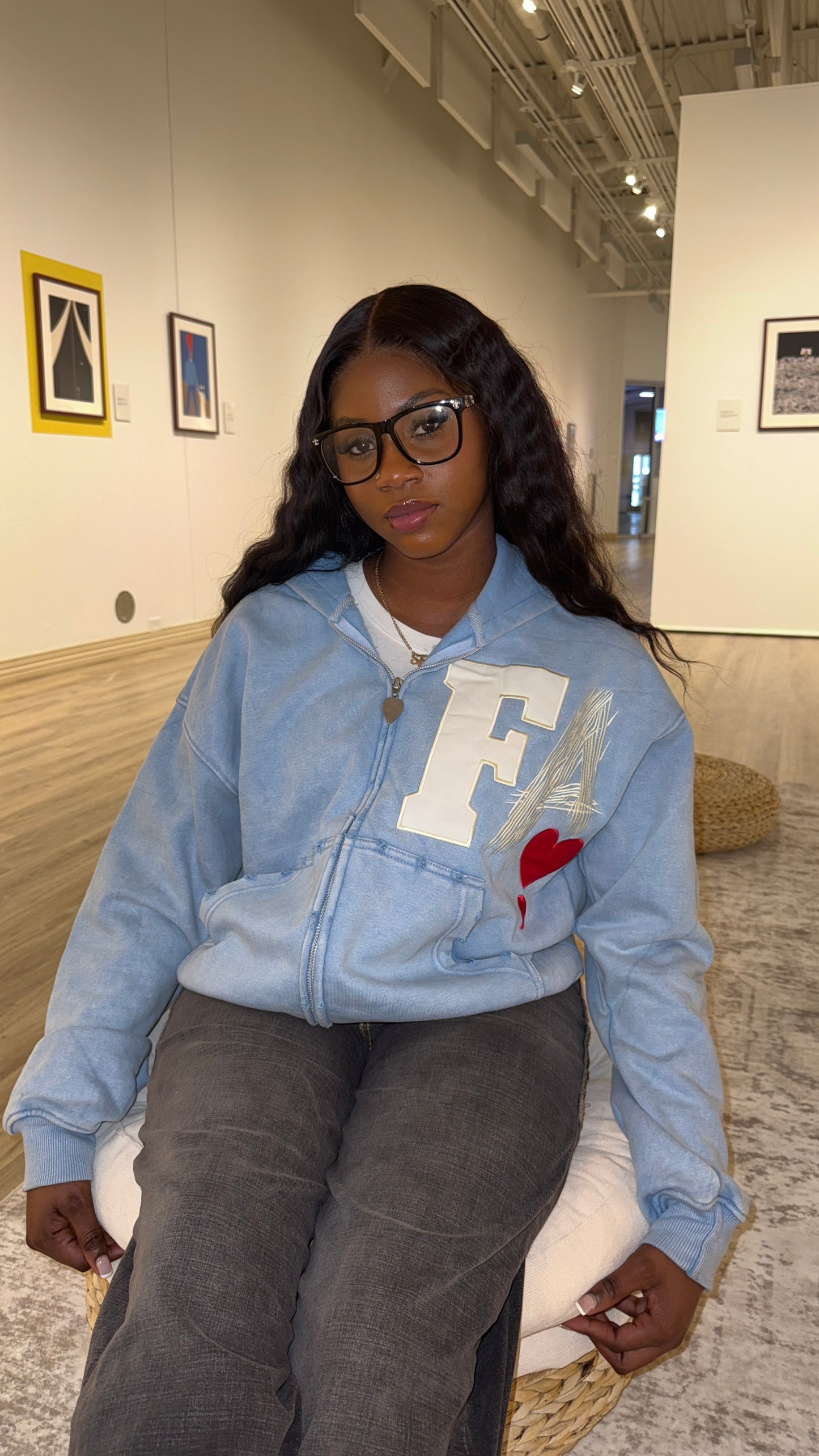 FA Stone Washed Zip-UP Unisex ( PRE ORDER)