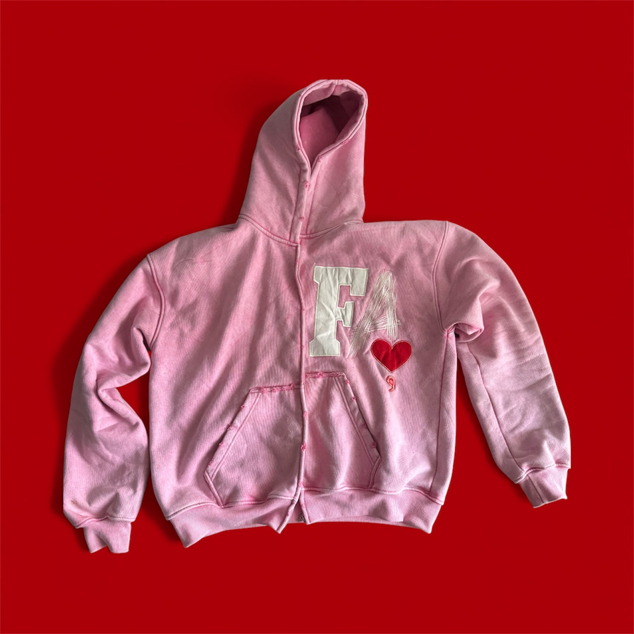 FA Stone Washed Zip-UP Unisex ( PRE ORDER)